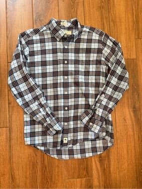 Onward reserve plaid flannel shirt / mens large